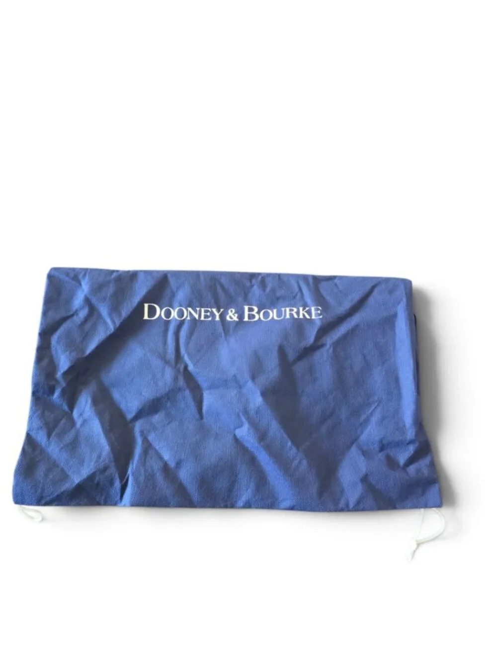 Dooney & Bourke Samba Denim Blue Leather Satchel NWT Crossbody Dust Bag